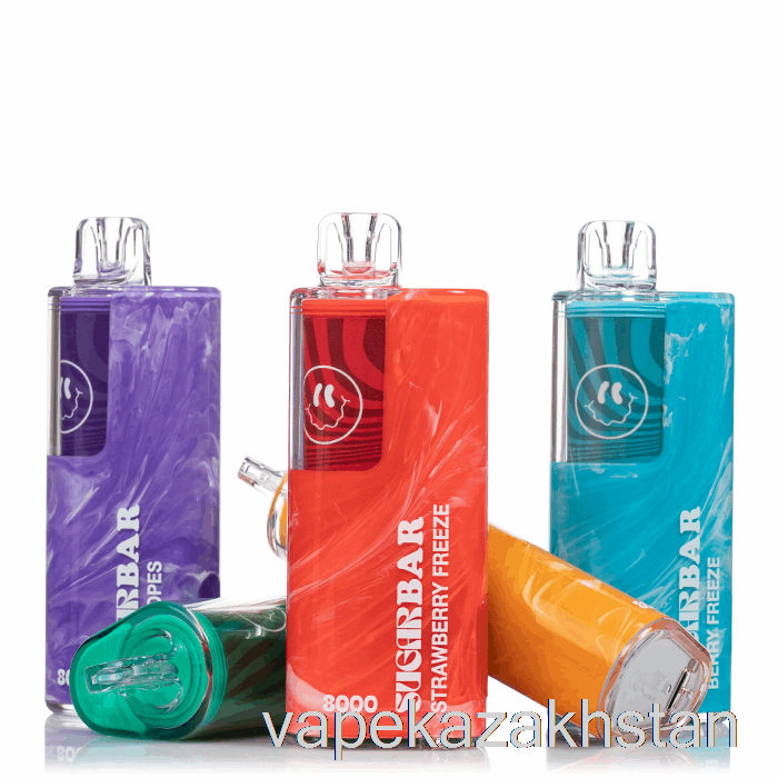 Vape Kazakhstan Sugar Bar SB8000 Disposable Blue Razz